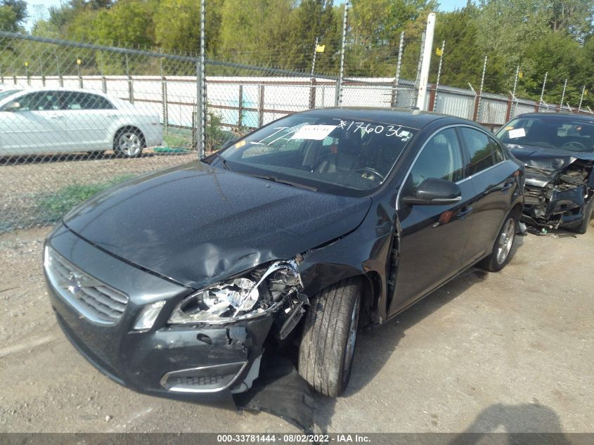 2013 VOLVO S60 T5 YV1612FSXD2176036