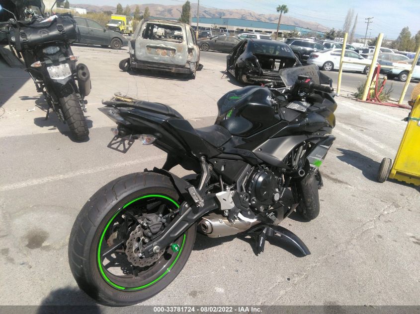2019 KAWASAKI EX650 F JKAEXEK10KDA31214
