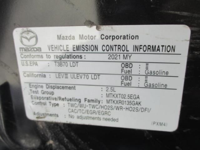 2021 MAZDA CX-9 GRAND TOURING JM3TCBDY2M0518334