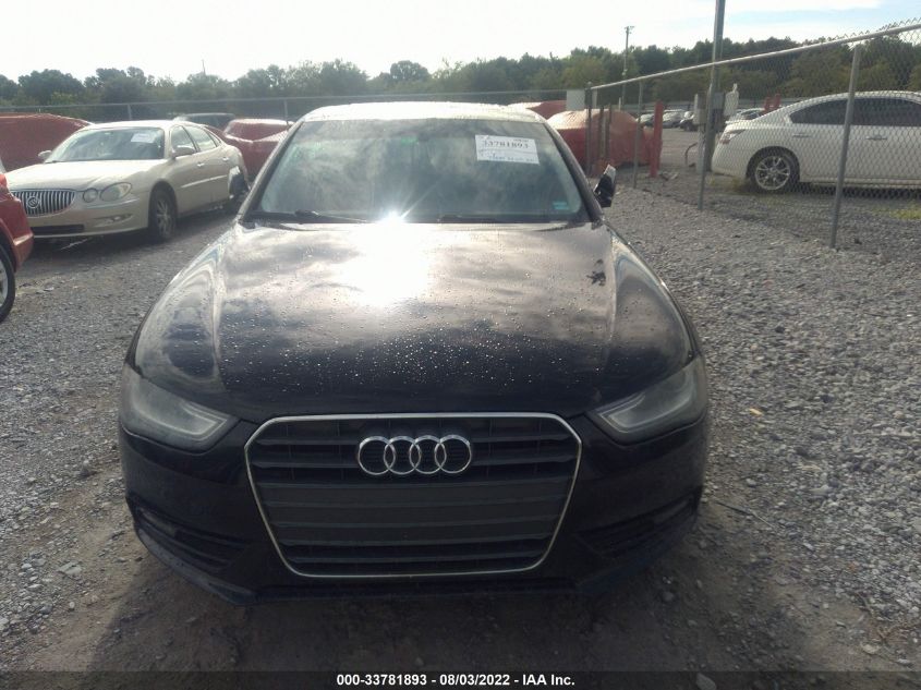 2013 AUDI A4 PREMIUM WAUAFAFL0DA066989