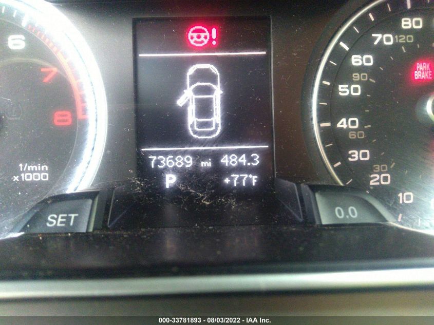 2013 AUDI A4 PREMIUM WAUAFAFL0DA066989
