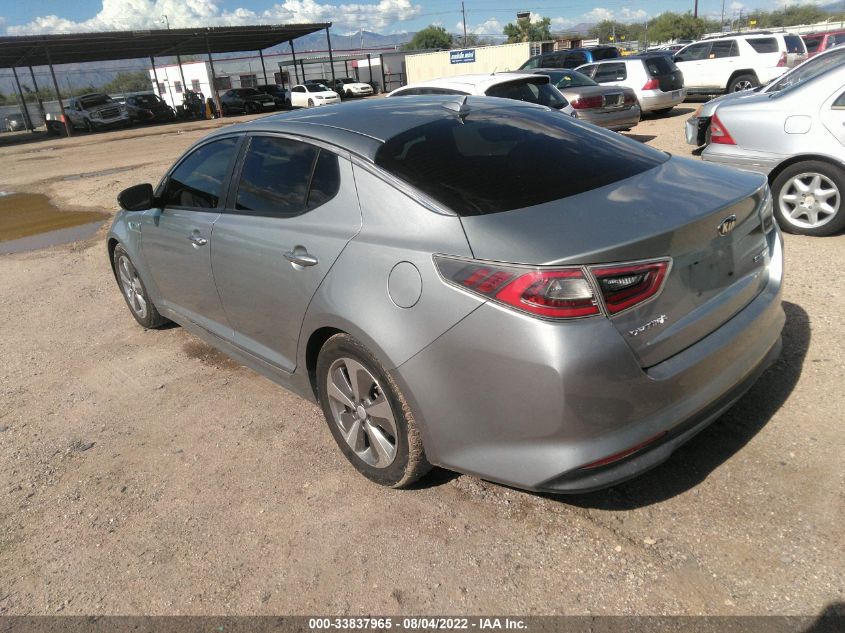2015 KIA OPTIMA HYBRID EX KNAGN4AD6F5084259
