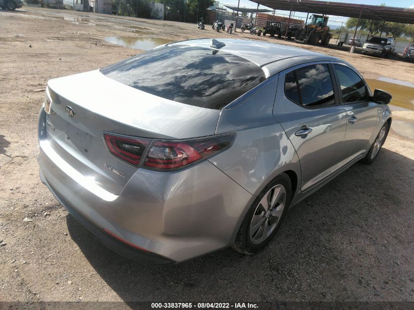 2015 KIA OPTIMA HYBRID EX KNAGN4AD6F5084259