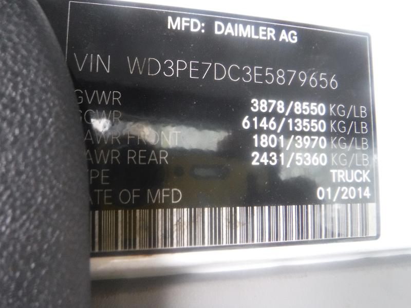 2014 MERCEDES-BENZ SPRINTER WD3PE7DC3E5879656