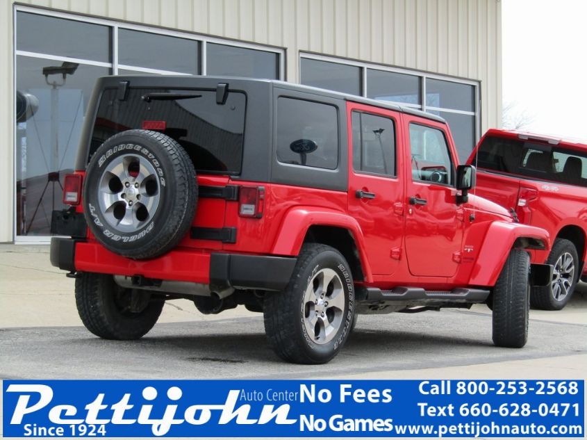 2018 JEEP WRANGLER JK UNLIMITED SAHARA 1C4HJWEG3JL920178