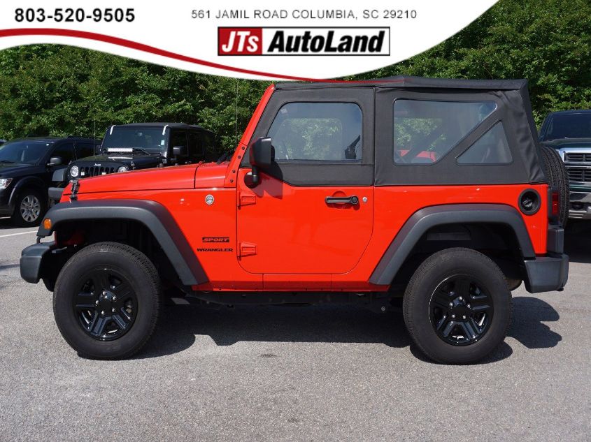 2017 JEEP WRANGLER SPORT 1C4AJWAG9HL524838