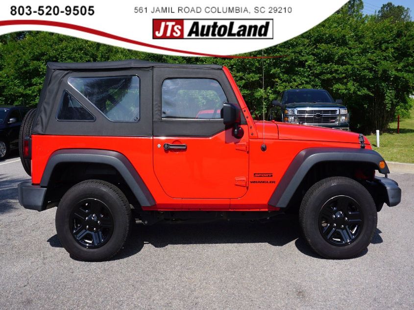 2017 JEEP WRANGLER SPORT 1C4AJWAG9HL524838