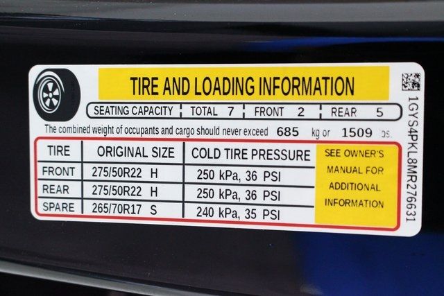2021 CADILLAC ESCALADE ESV SPORT 1GYS4PKL8MR276631