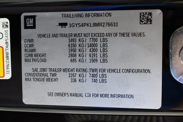 2021 CADILLAC ESCALADE ESV SPORT 1GYS4PKL8MR276631