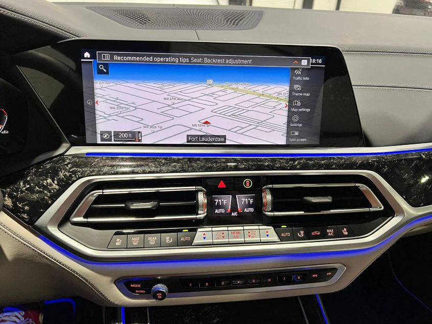 2022 BMW X7 M50I 5UXCX6C07N9L22997
