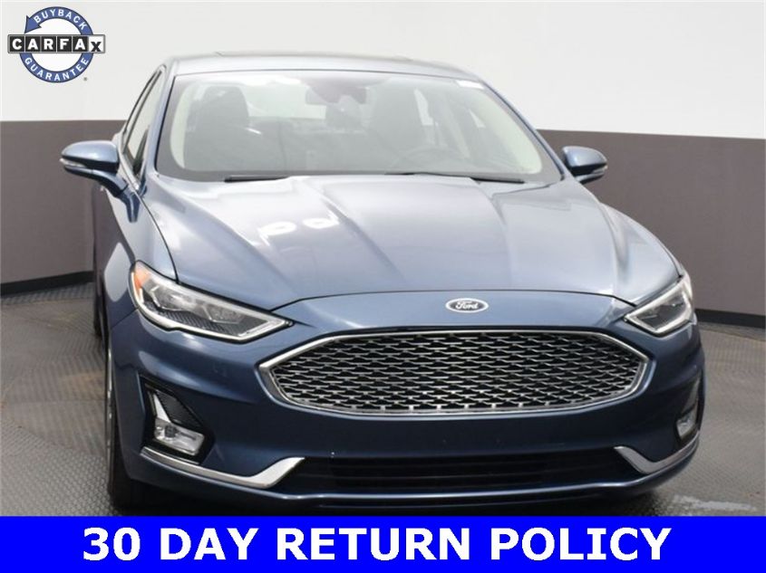 2019 FORD FUSION HYBRID TITANIUM 3FA6P0RUXKR191009