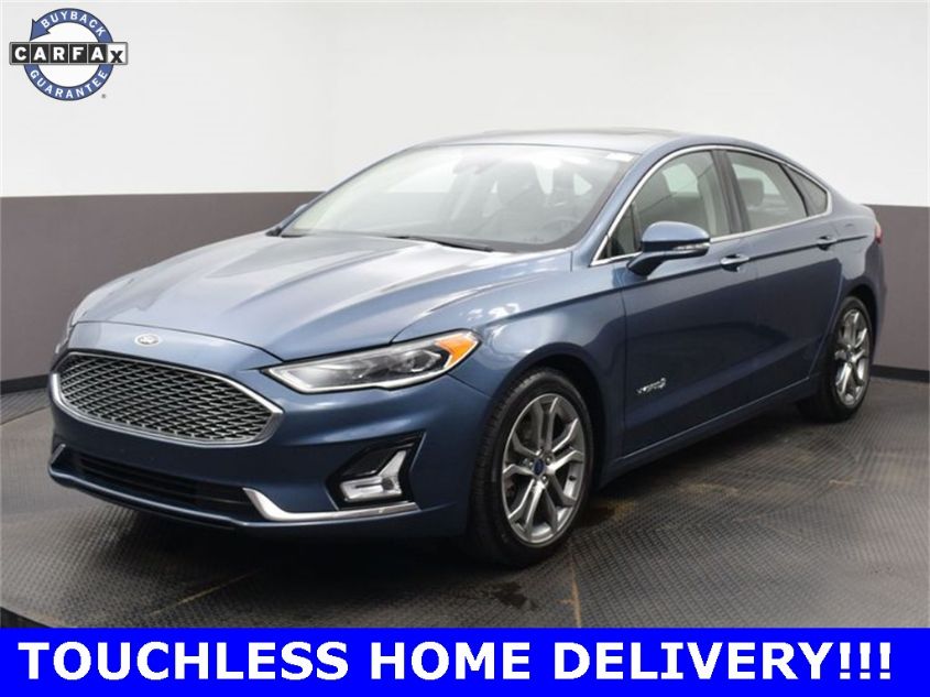 2019 FORD FUSION HYBRID TITANIUM 3FA6P0RUXKR191009