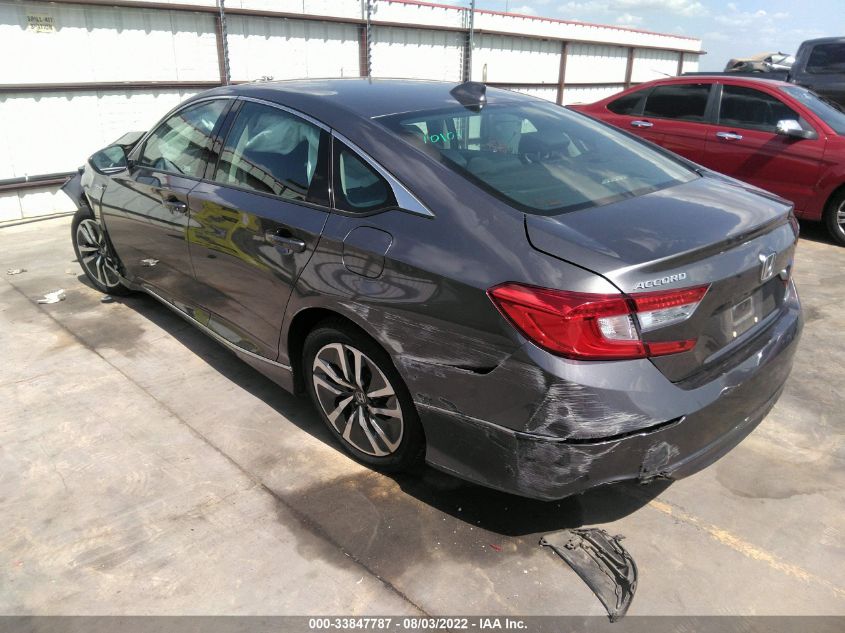 2019 HONDA ACCORD HYBRID EX 1HGCV3F41KA004583