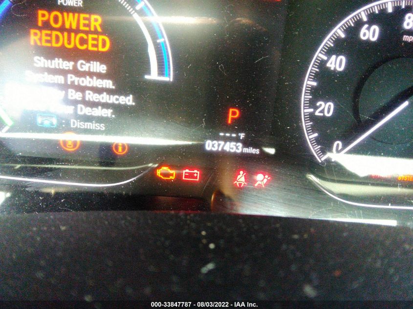 2019 HONDA ACCORD HYBRID EX 1HGCV3F41KA004583