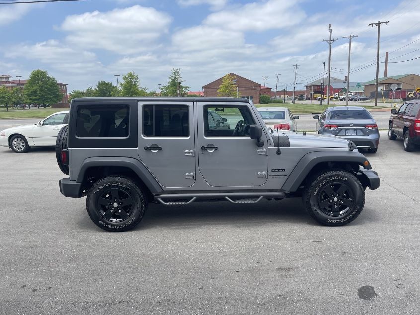 2018 JEEP WRANGLER JK UNLIMITED SPORT S 1C4BJWDG4JL810988