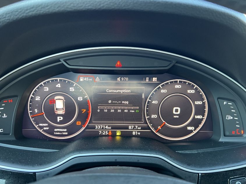 2019 AUDI Q7 PREMIUM PLUS WA1LAAF70KD000929