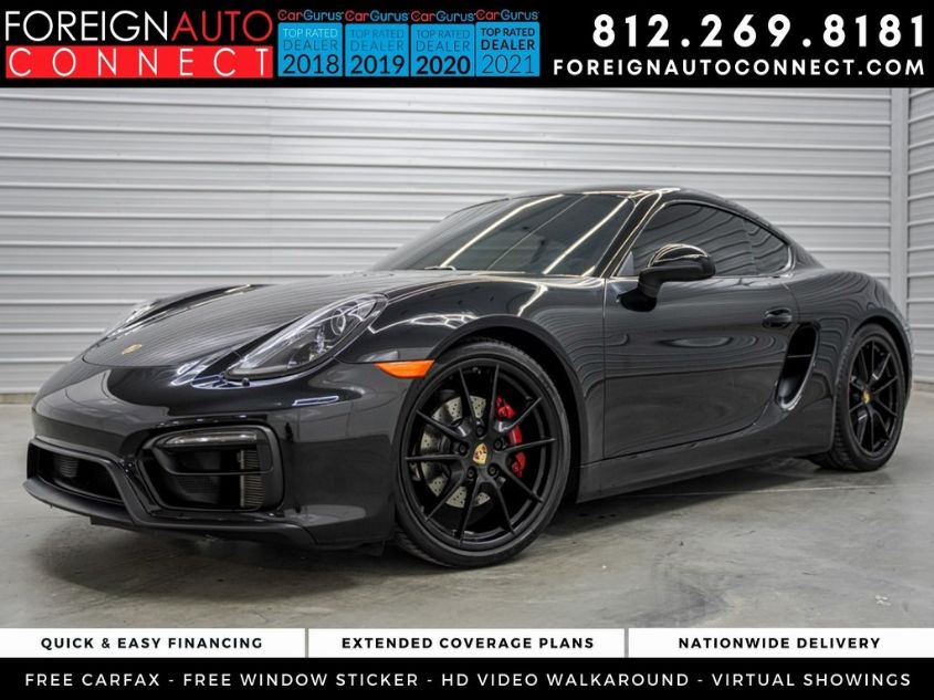 2016 PORSCHE CAYMAN S/GTS WP0AB2A83GK185268