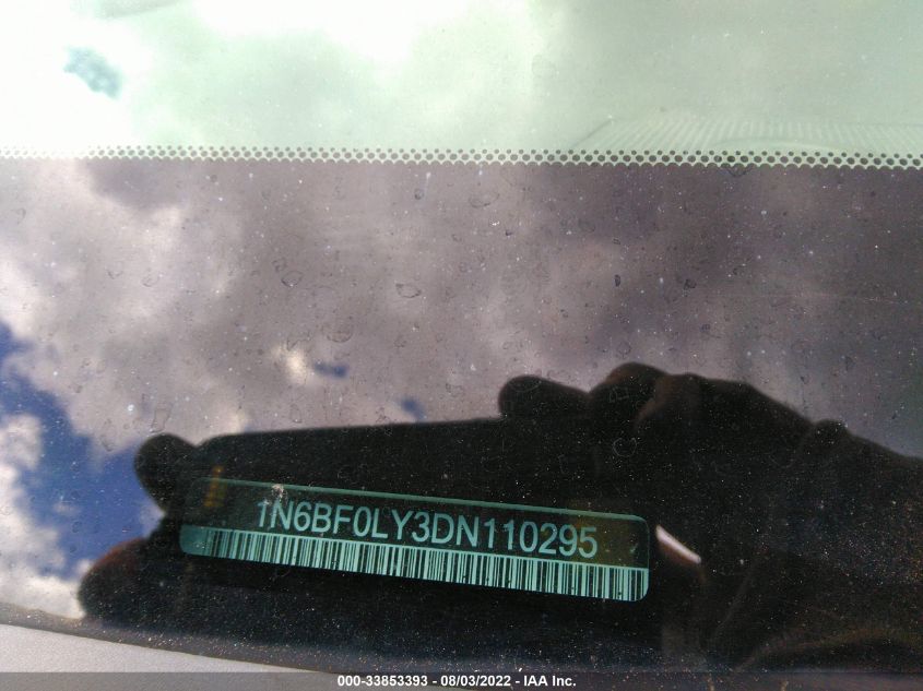 2013 NISSAN NV SV 1N6BF0LY3DN110295