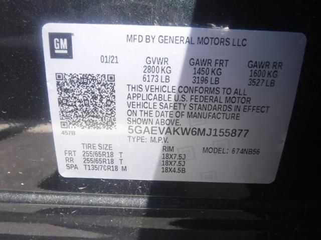 2021 BUICK ENCLAVE ESSENCE 5GAEVAKW6MJ155877