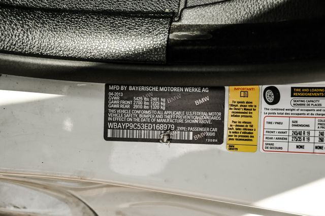 2014 BMW 6 SERIES 650I WBAYP9C53ED168979