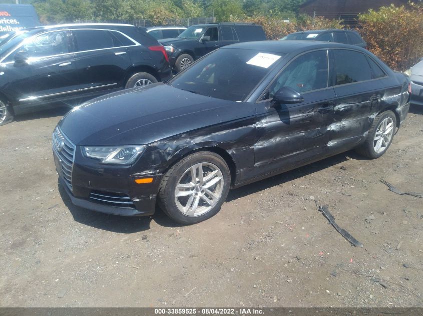 2017 AUDI A4 PREMIUM WAUANAF4XHN026896