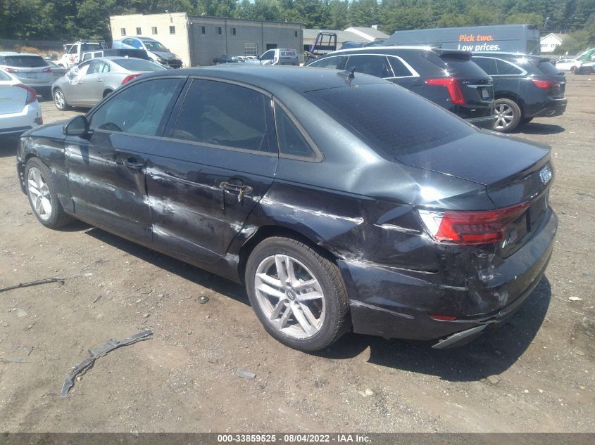 2017 AUDI A4 PREMIUM WAUANAF4XHN026896