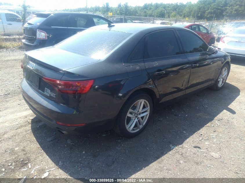 2017 AUDI A4 PREMIUM WAUANAF4XHN026896