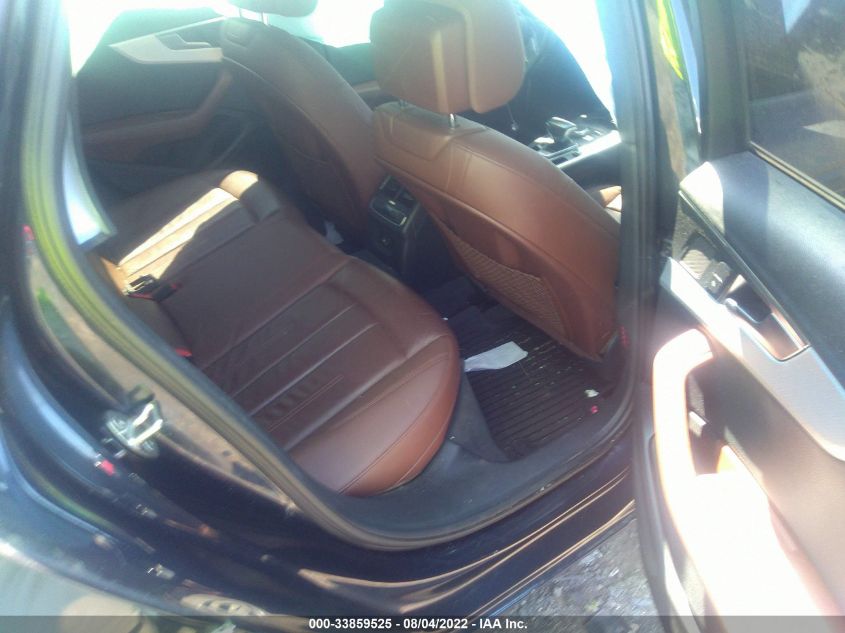 2017 AUDI A4 PREMIUM WAUANAF4XHN026896