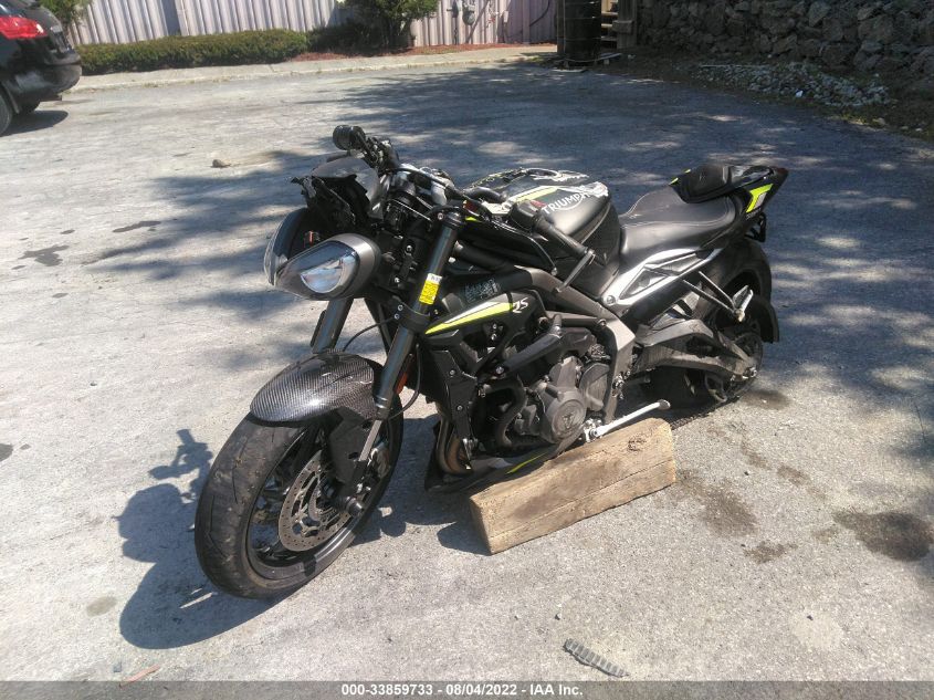 2021 TRIUMPH MOTORCYCLE STREET TRIPLE RS SMTA554S5MTAF3778
