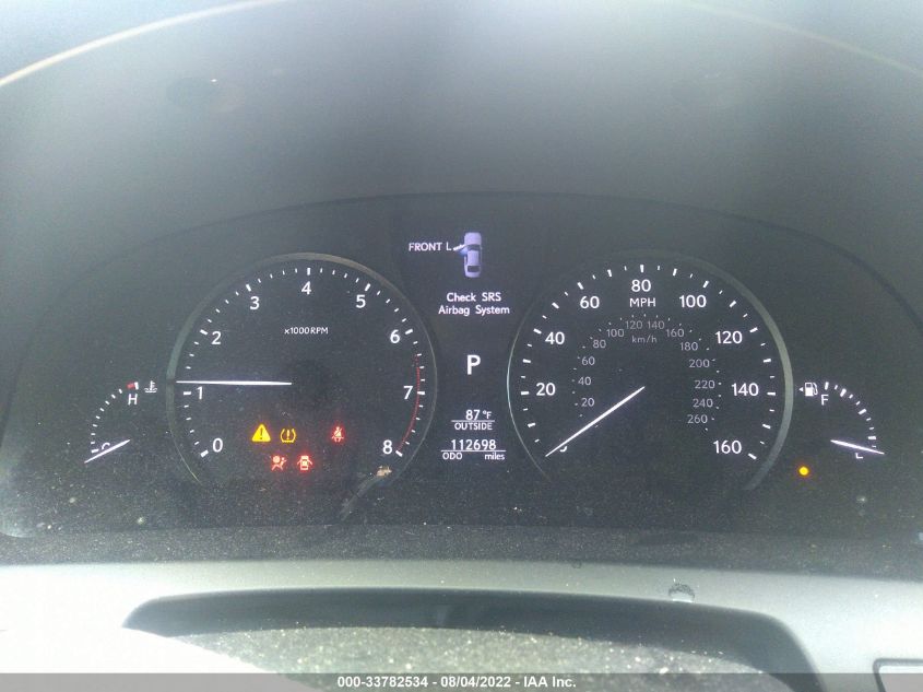 2014 LEXUS LS 460 JTHCL5EF4E5023000