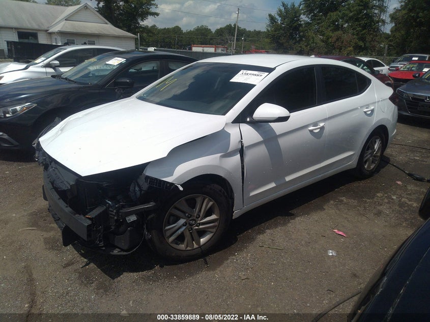 VIN 5NPD84LF9KH483270 2019 HYUNDAI ELANTRA SEL