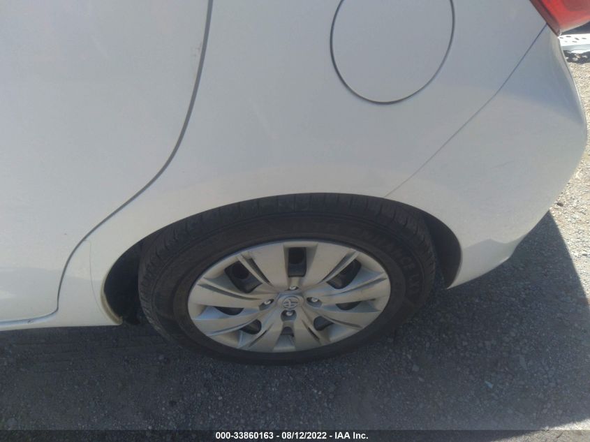 2013 TOYOTA YARIS LE JTDKTUD3XDD543317