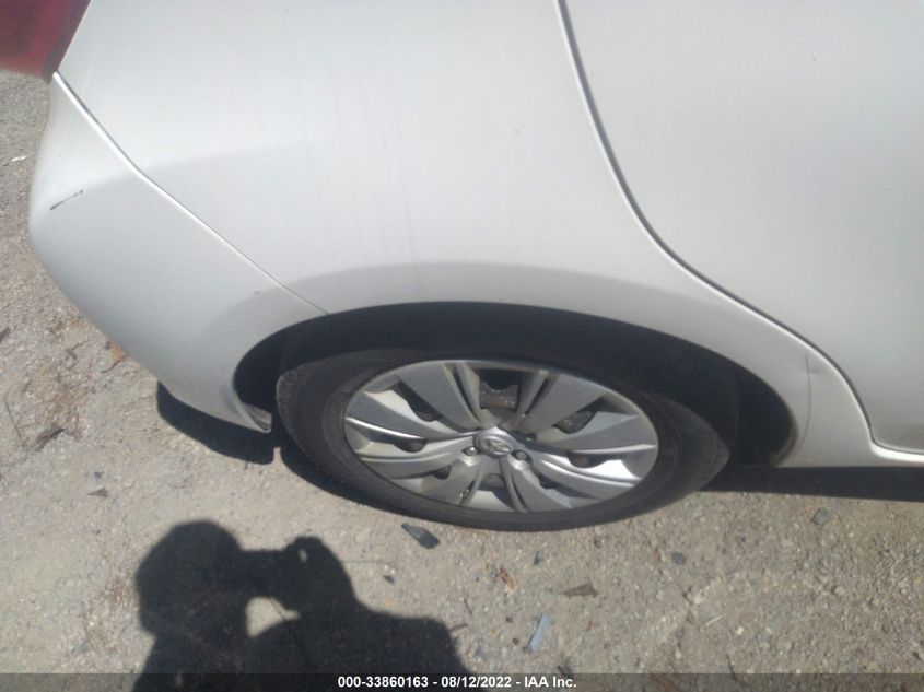 2013 TOYOTA YARIS LE JTDKTUD3XDD543317