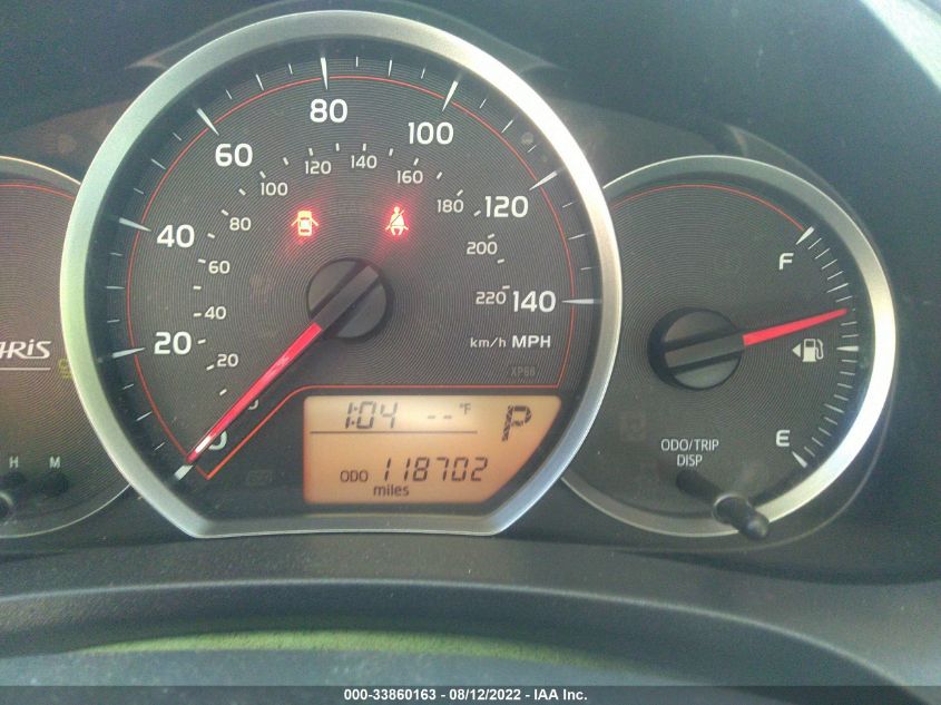 2013 TOYOTA YARIS LE JTDKTUD3XDD543317