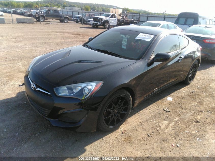 2013 HYUNDAI GENESIS COUPE 2.0T KMHHT6KD0DU09993
