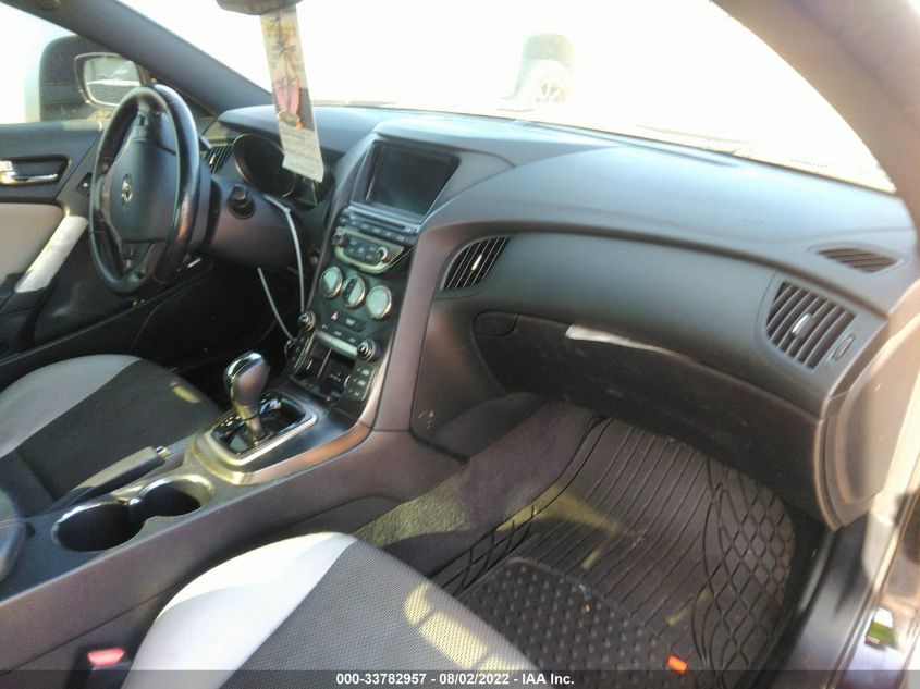 2013 HYUNDAI GENESIS COUPE 2.0T KMHHT6KD0DU09993