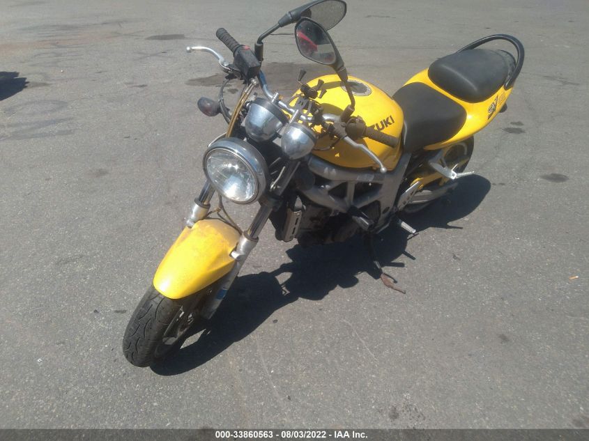 2002 SUZUKI SV650 S JS1VP52AX22103240