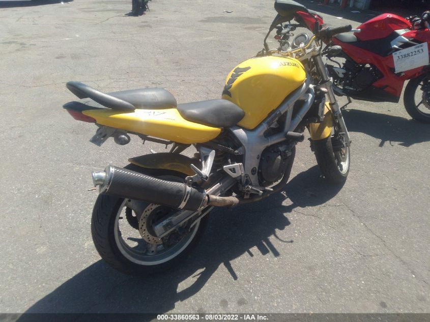 2002 SUZUKI SV650 S JS1VP52AX22103240