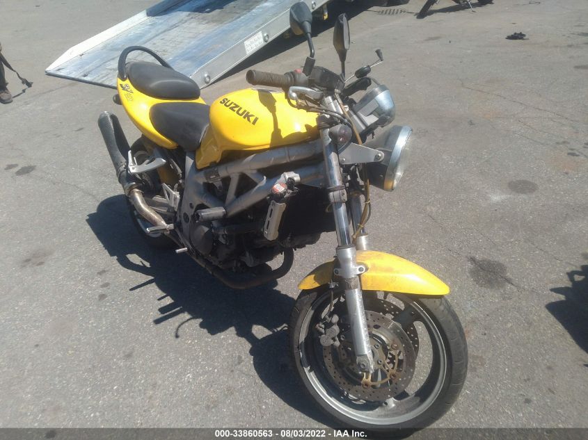 2002 SUZUKI SV650 S JS1VP52AX22103240
