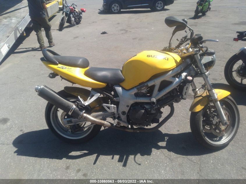 2002 SUZUKI SV650 S JS1VP52AX22103240