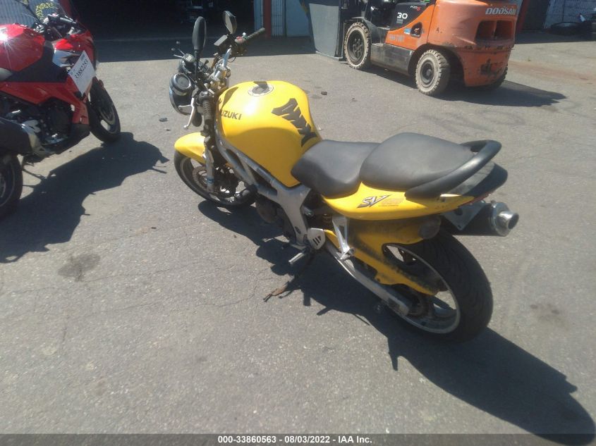 2002 SUZUKI SV650 S JS1VP52AX22103240