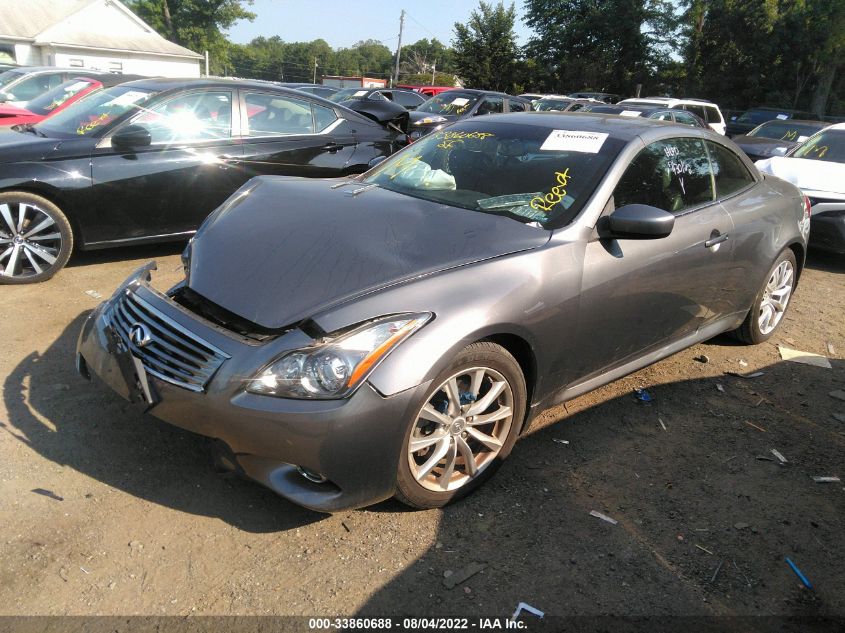 2013 INFINITI G37 CONVERTIBLE BASE JN1CV6FE3DM771929