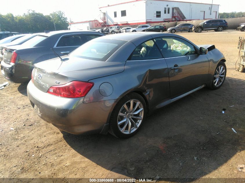 2013 INFINITI G37 CONVERTIBLE BASE JN1CV6FE3DM771929