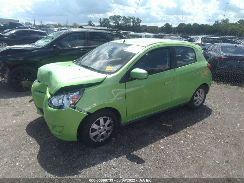 2014 MITSUBISHI MIRAGE ES ML32A4HJ3EH007756