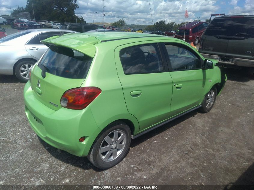2014 MITSUBISHI MIRAGE ES ML32A4HJ3EH007756