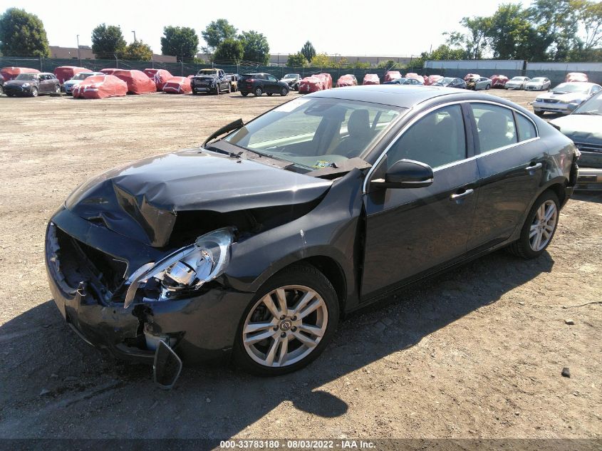 2013 VOLVO S60 T5 YV1612FH0D2198129