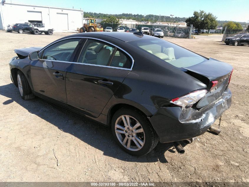 2013 VOLVO S60 T5 YV1612FH0D2198129