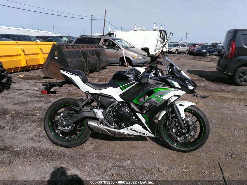 2022 KAWASAKI EX650 N ML5EXEN13NDA74428