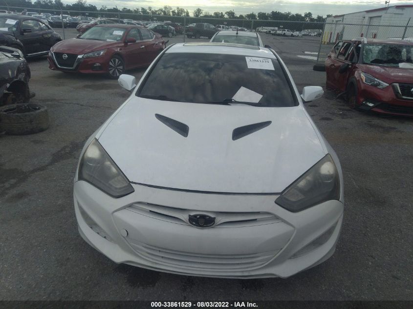 2015 HYUNDAI GENESIS COUPE 3.8L KMHHU6KJ5FU124648
