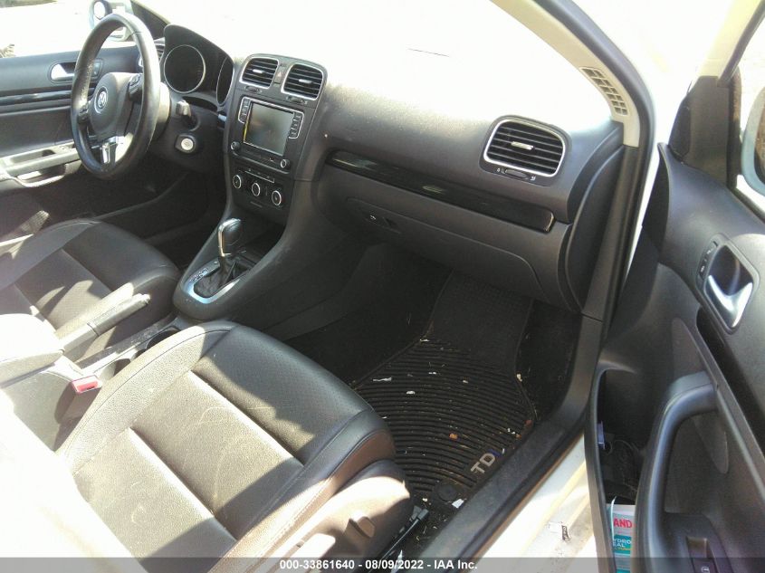 2014 VOLKSWAGEN JETTA SPORTWAGEN TDI W/SUNROOF & NAV 3VWPL7AJ4EM619711